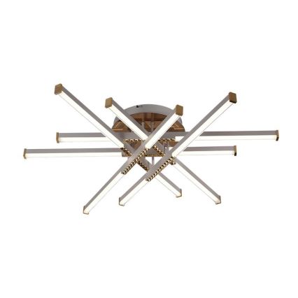 LED Dimmelhető felületre szerelhető csillár LED/90W/230V 3000-6500K + távirányítás