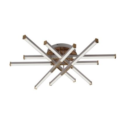 LED Dimmelhető felületre szerelhető csillár LED/90W/230V 3000-6500K + távirányítás