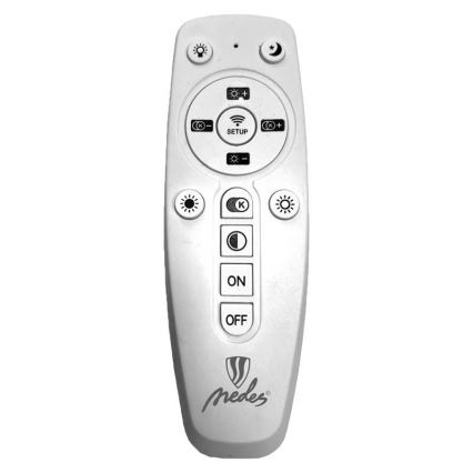 LED Dimmelhető felületre szerelhető csillár LED/95W/230V 3000-6500K + távirányítás