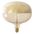 LED dimmelhető filament izzó, arany tetejű, E27/6W/230V, 1800K, CRI 90