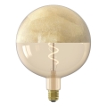 LED dimmelhető filament izzó, aranyszínű tetejű, FILAMENT G200, E27, 4W, 230V, 1800K, CRI 90