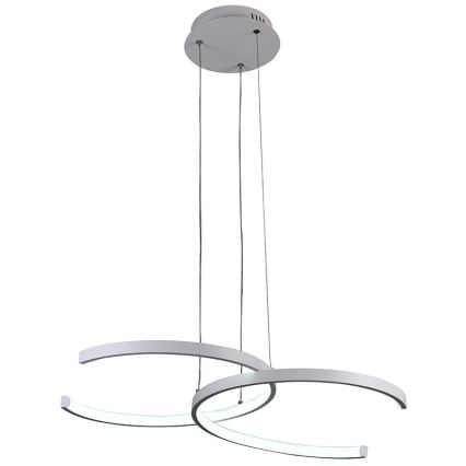 LED Fényerőszabályzós csillár kábellel LED/50W/230V 3000-6500K + távirányító