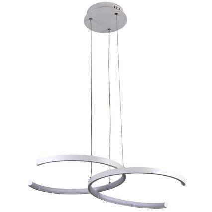 LED Fényerőszabályzós csillár kábellel LED/50W/230V 3000-6500K + távirányító