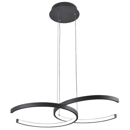 LED Fényerőszabályzós csillár kábellel LED/50W/230V 3000-6500K + távirányító