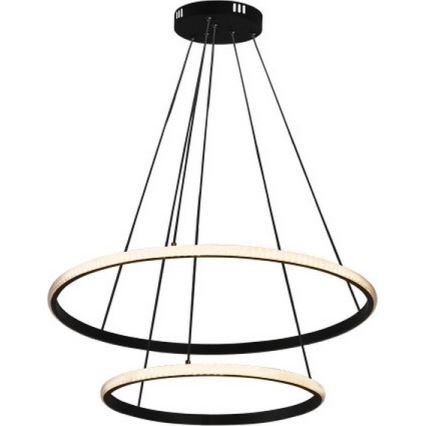 LED dimmelhető kábelre függesztett csillár LED/55W/230V 3000-6500K átm. 60 cm + távirányító