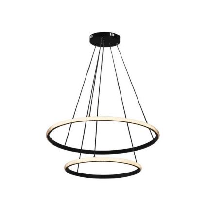 LED dimmelhető kábelre függesztett csillár LED/55W/230V 3000-6500K átm. 60 cm + távirányító