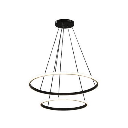 LED dimmelhető kábelre függesztett csillár LED/55W/230V 3000-6500K átm. 60 cm + távirányító