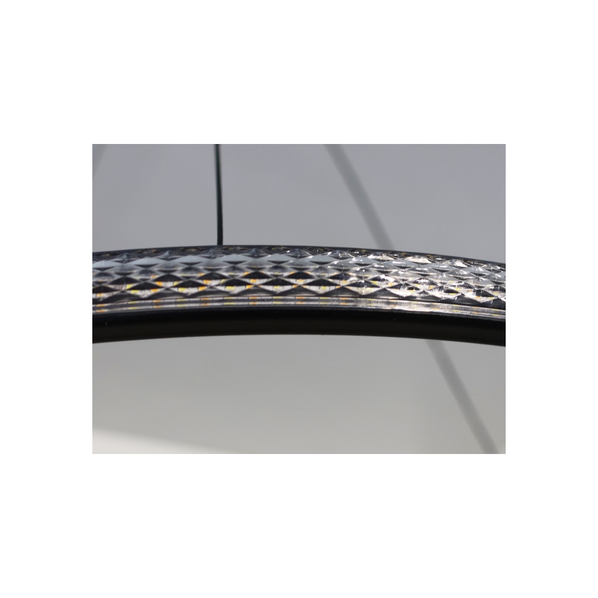 LED dimmelhető kábelre függesztett csillár LED/55W/230V 3000-6500K átm. 60 cm + távirányító
