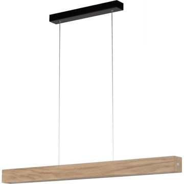 LED dimmelhető függeszték kábellel LEON 3xLED/18W/230V tölgy