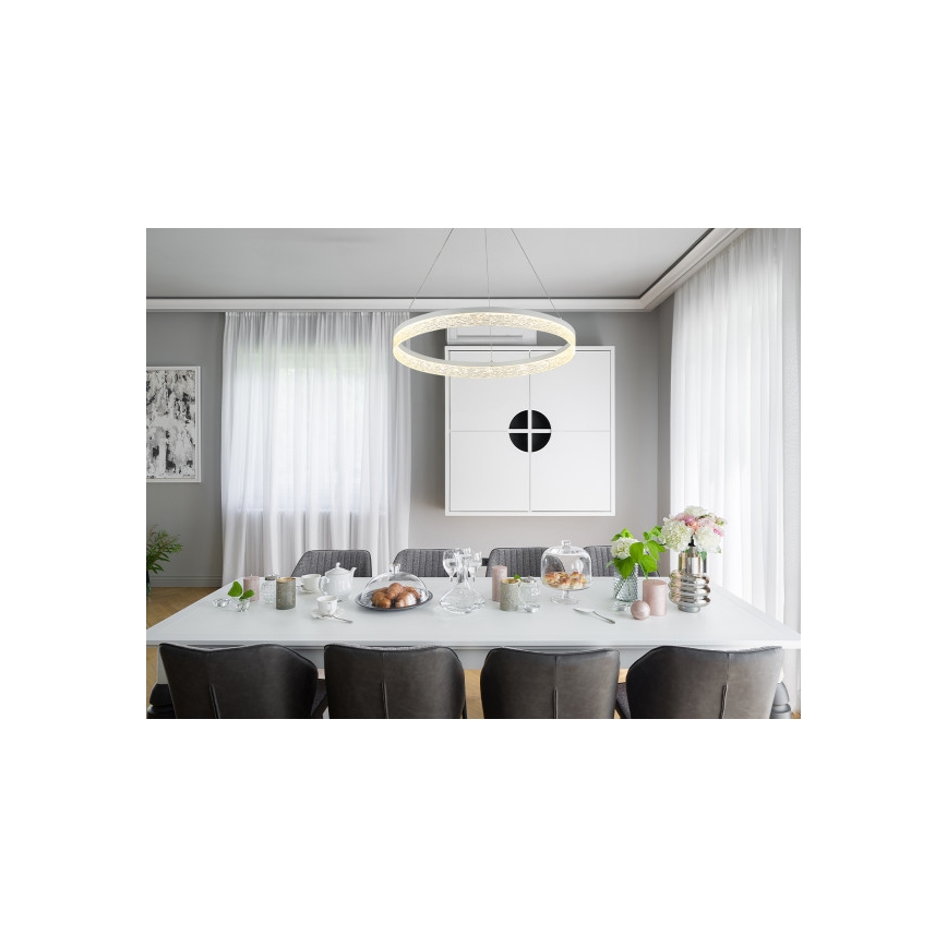 LED dimmelhető kábeles csillár ALIANZ LED/60W/230V 3000-6000K Ø 80 cm + távirányító