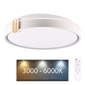 LED Dimmelhető fürdőszobai lámpa ARLETTA LED/48W/230V átm. 38 cm 3000-6000K IP44 + távirányítás