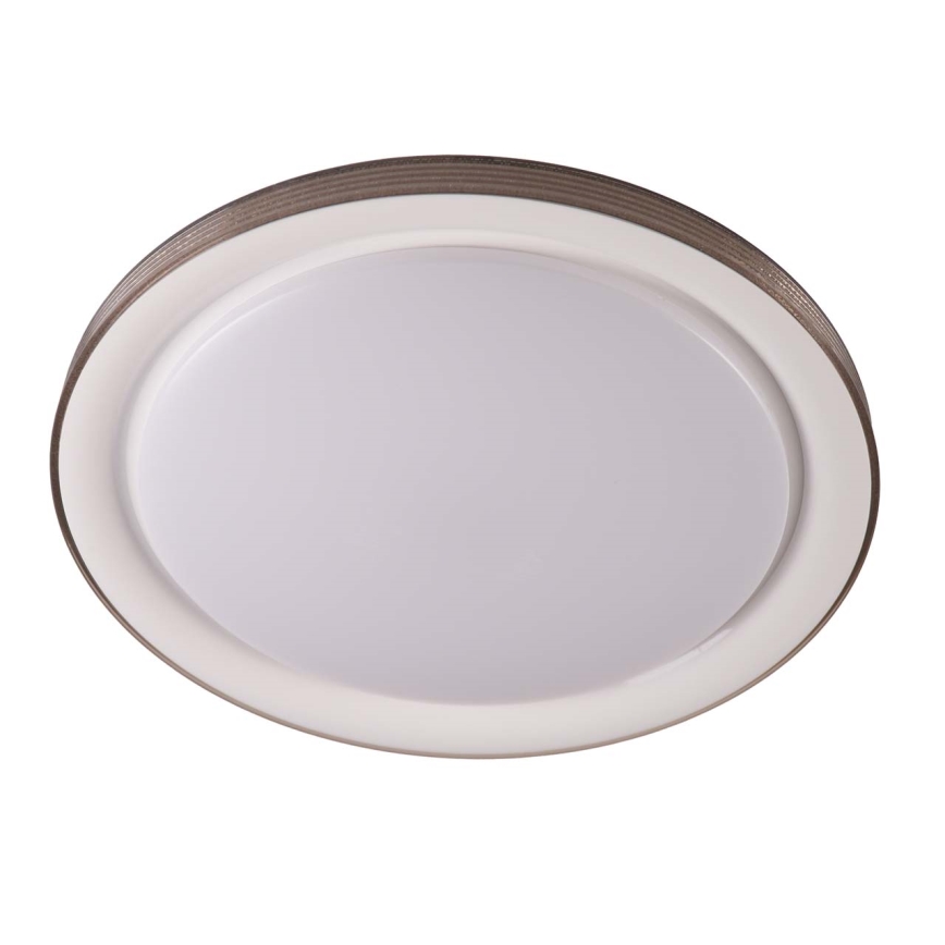 LED Dimmelhető fürdőszobai lámpa GRAŻYNA LED/48W/230V 3000-6000K átm. 41 cm IP44 szürke + távirányítás