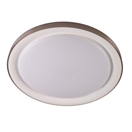 LED Dimmelhető fürdőszobai lámpa GRAŻYNA LED/72W/230V 3000-6000K átm. 51 cm IP44 szürke + távirányítás