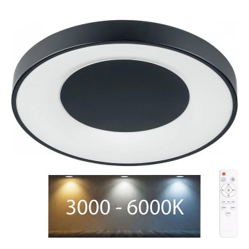 LED Dimmelhető fürdőszobai lámpa WITOLD LED/72W/230V átm. 48 cm 3000-6000K IP44 + távirányítás