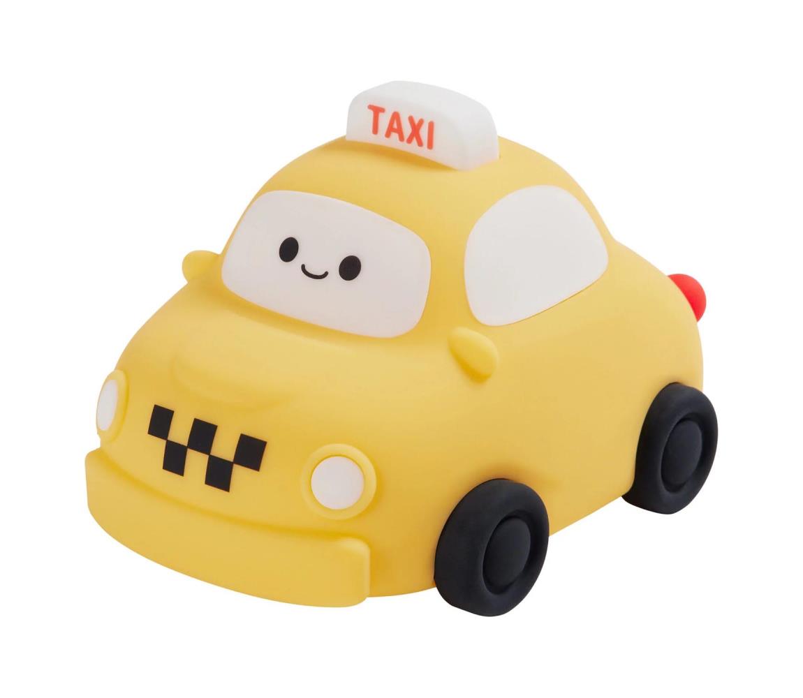 LED Dimmelhető gyermek érintős lámpa TAXI LED/1W/5V USB 1200 mAh sárga 334701