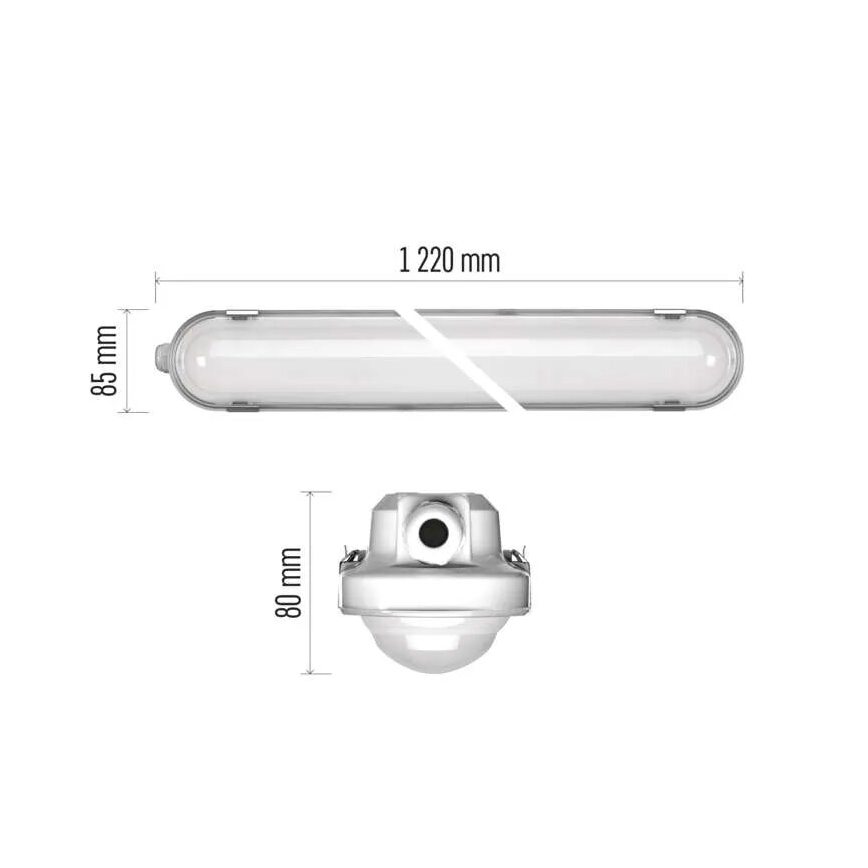 LED Dimmelhető ipari lámpa MISTY LED/21/26/31/35W/230V 6500K IP66