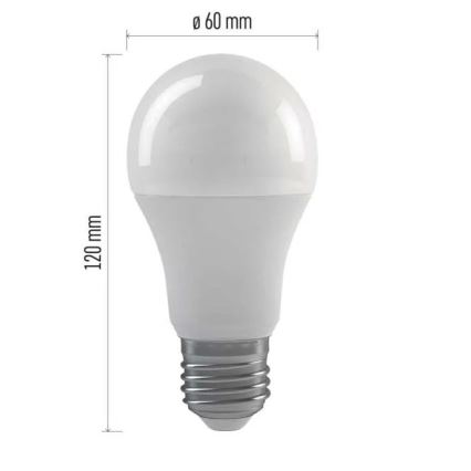 LED dimmelhető izzó A60 E27/10,5W/230V 2700K