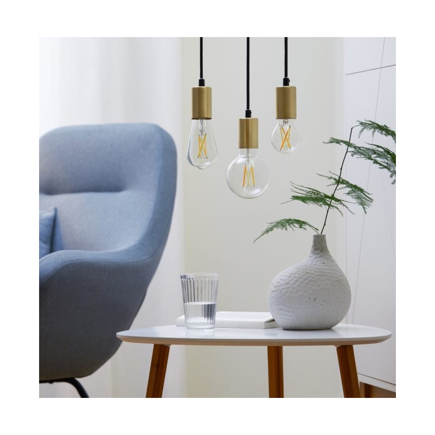 LED Dimmelhető izzó FILAMENT A60 E27/6,7W/230V 2700-6500K CRI 90 Wi-Fi - WiZ