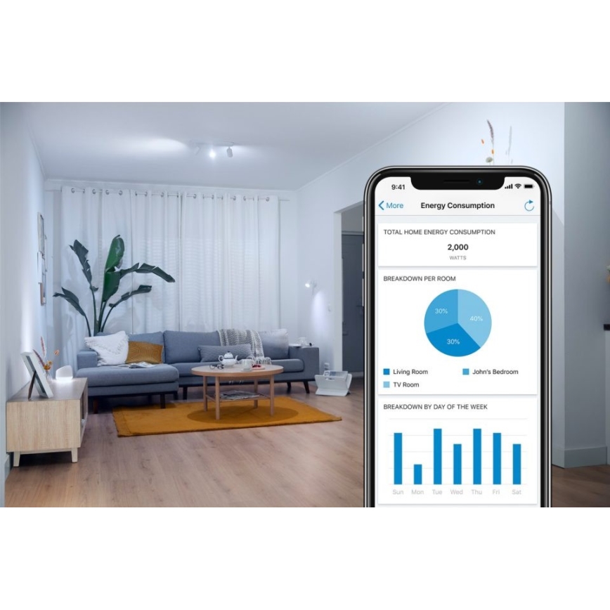 LED Dimmelhető izzó FILAMENT A60 E27/6,7W/230V 2700-6500K CRI 90 Wi-Fi - WiZ