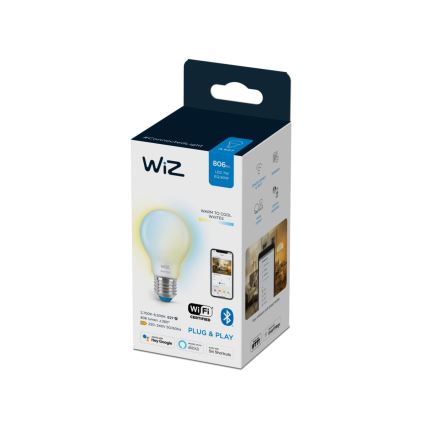 LED Dimmelhető izzó A60 E27/7W/230V 2700-6500K CRI 90 Wi-Fi - WiZ