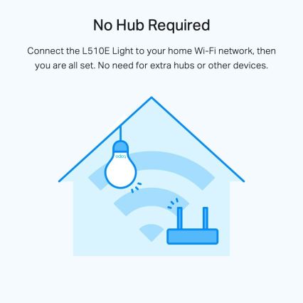 LED dimmelhető izzó A60 E27/8,7W/230V 2700K Wi-Fi - TP-Link