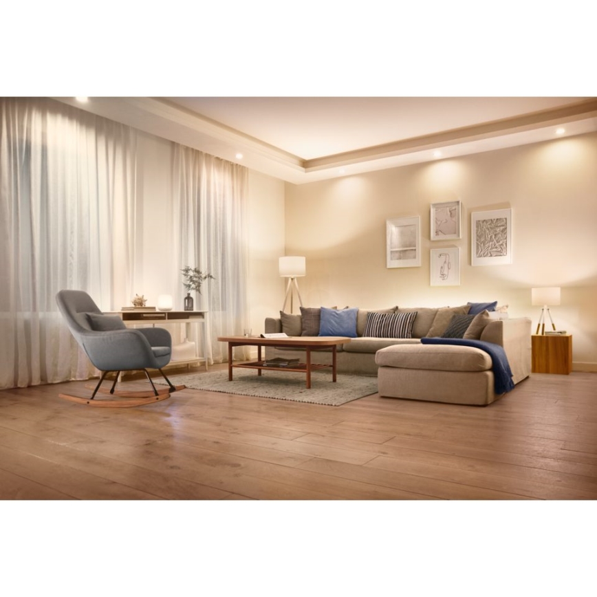 LED Dimmelhető izzó A60 E27/8W/230V 2700K CRI 90 Wi-Fi - WiZ