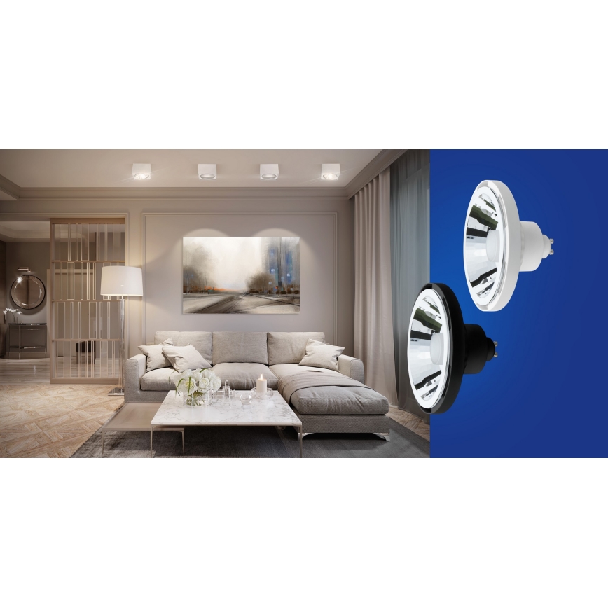 LED Dimmelhető izzó AR111 GU10/10W/230V 3000-6500K Wi-Fi Tuya 30° fehér