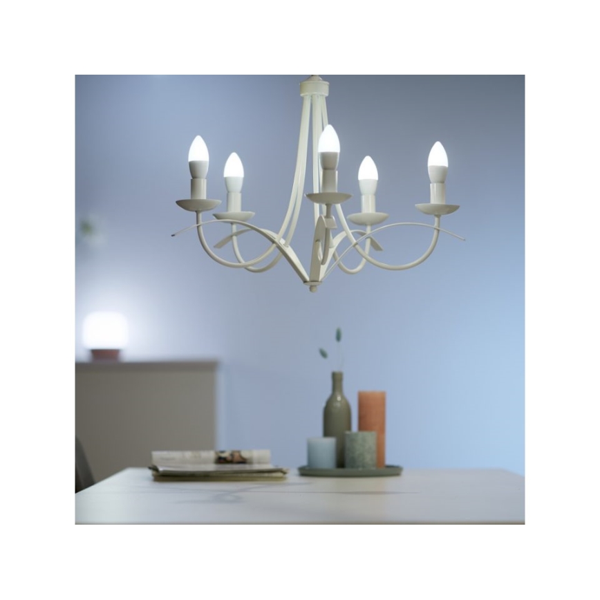 LED Dimmelhető izzó C37 E14/4,9W/230V 2700-6500K CRI 90 Wi-Fi - WiZ