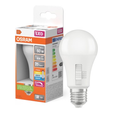 LED dimmelhető izzó CLASSIC A60 E27/8,8W/230V 2700/3000/4000/6500K - Osram