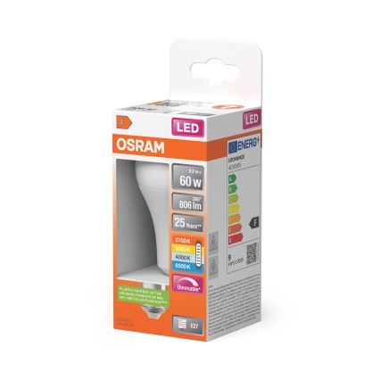 LED dimmelhető izzó CLASSIC A60 E27/8,8W/230V 2700/3000/4000/6500K - Osram