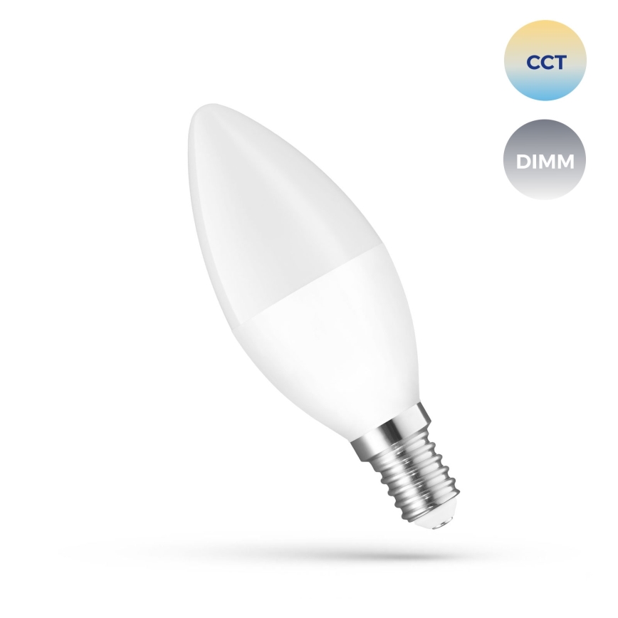 LED Dimmelhető izzó E14/5W/230V 2700-6500K Wi-Fi Tuya