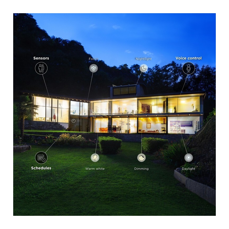 LED Dimmelhető izzó E14/6,5W/230V 2700-6500K Wi-Fi - WiZ