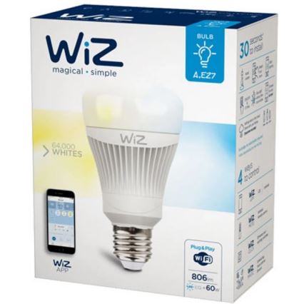LED Dimmelhető izzó E27/11,5W/230V 2700-6500K Wi-Fi - WiZ