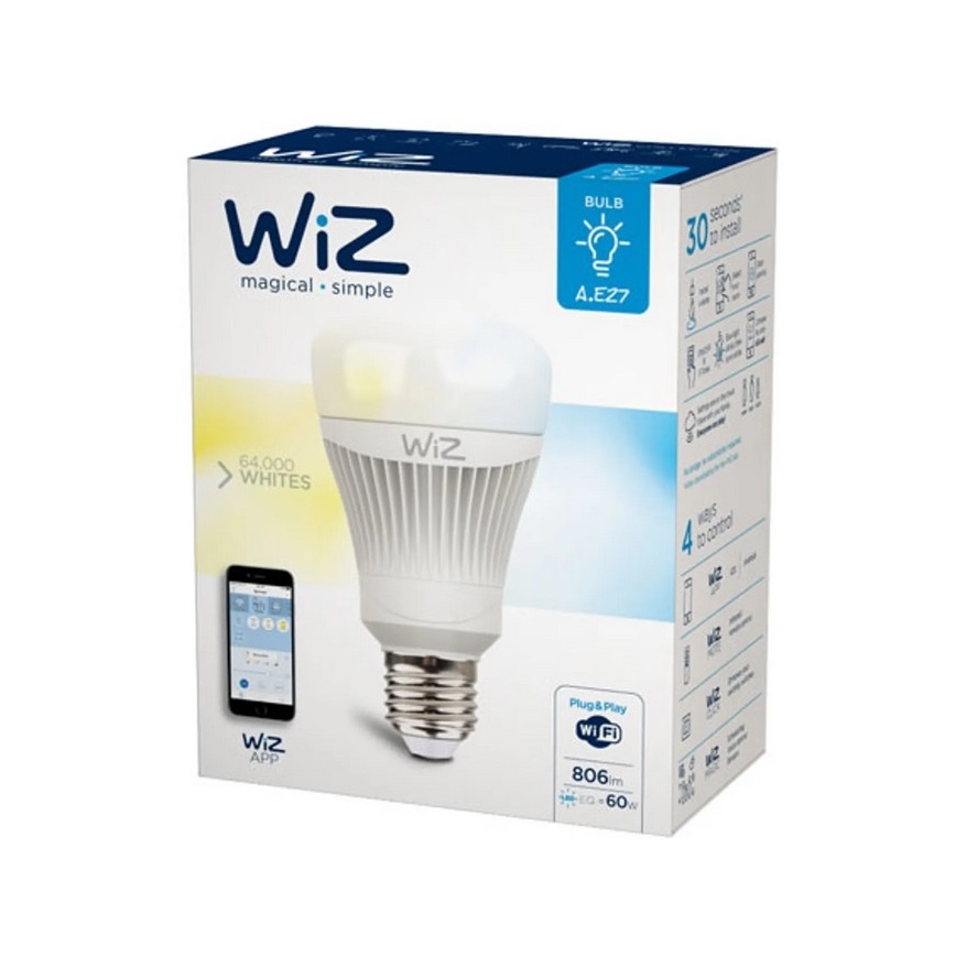 LED Dimmelhető izzó E27/11,5W/230V 2700-6500K Wi-Fi - WiZ