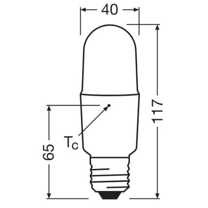 LED Dimmelhető izzó E27/11W/230V 2700K CRI 90 - Osram