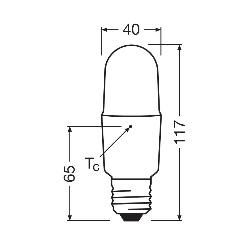 LED Dimmelhető izzó E27/11W/230V 2700K CRI 90 - Osram