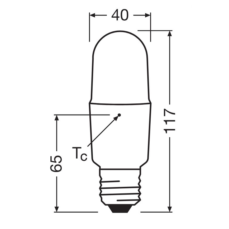 LED Dimmelhető izzó E27/11W/230V 6500K CRI 90 - Osram