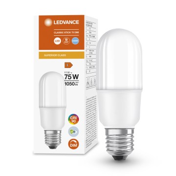 LED dimmelhető izzó E27/11W/230V 6500K CRI 90 - Osram