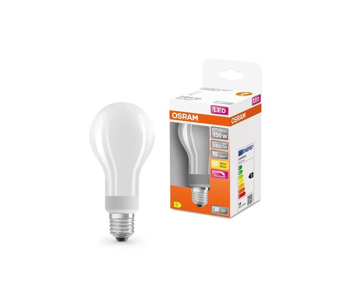 LED Dimmelhető izzó E27/18W/230V 2700K