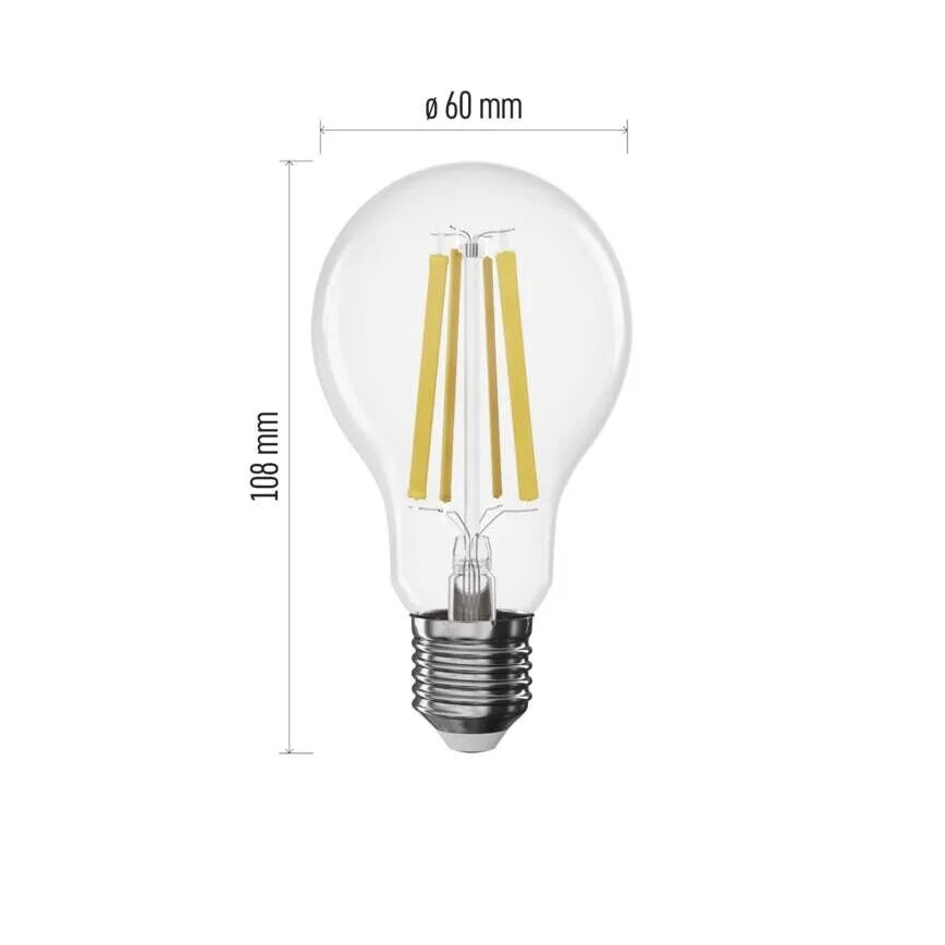 LED Dimmelhető izzó FILAMENT A60 E27/11W/230V 2700K