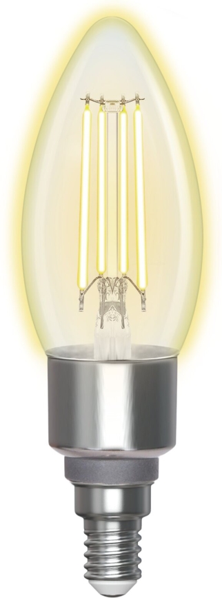 LED Dimmelhető izzó FILAMENT C35 E14/4,5W/230V 2700-6500K Wi-Fi - Aigostar