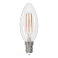 LED Dimmelhető izzó FILAMENT C35 E14/6W/230V 3000K