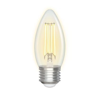 LED Dimmelhető izzó FILAMENT C35 E27/4,5W/230V 2700-6500K Wi-Fi - Aigostar