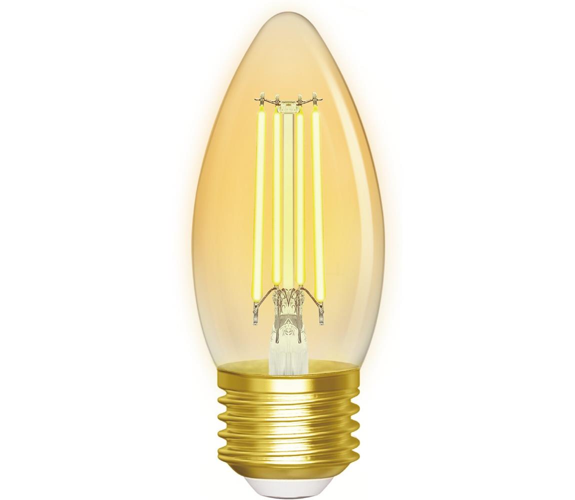 B.V. LED Dimmelhető izzó FILAMENT C35 E27/4,5W/230V 2700