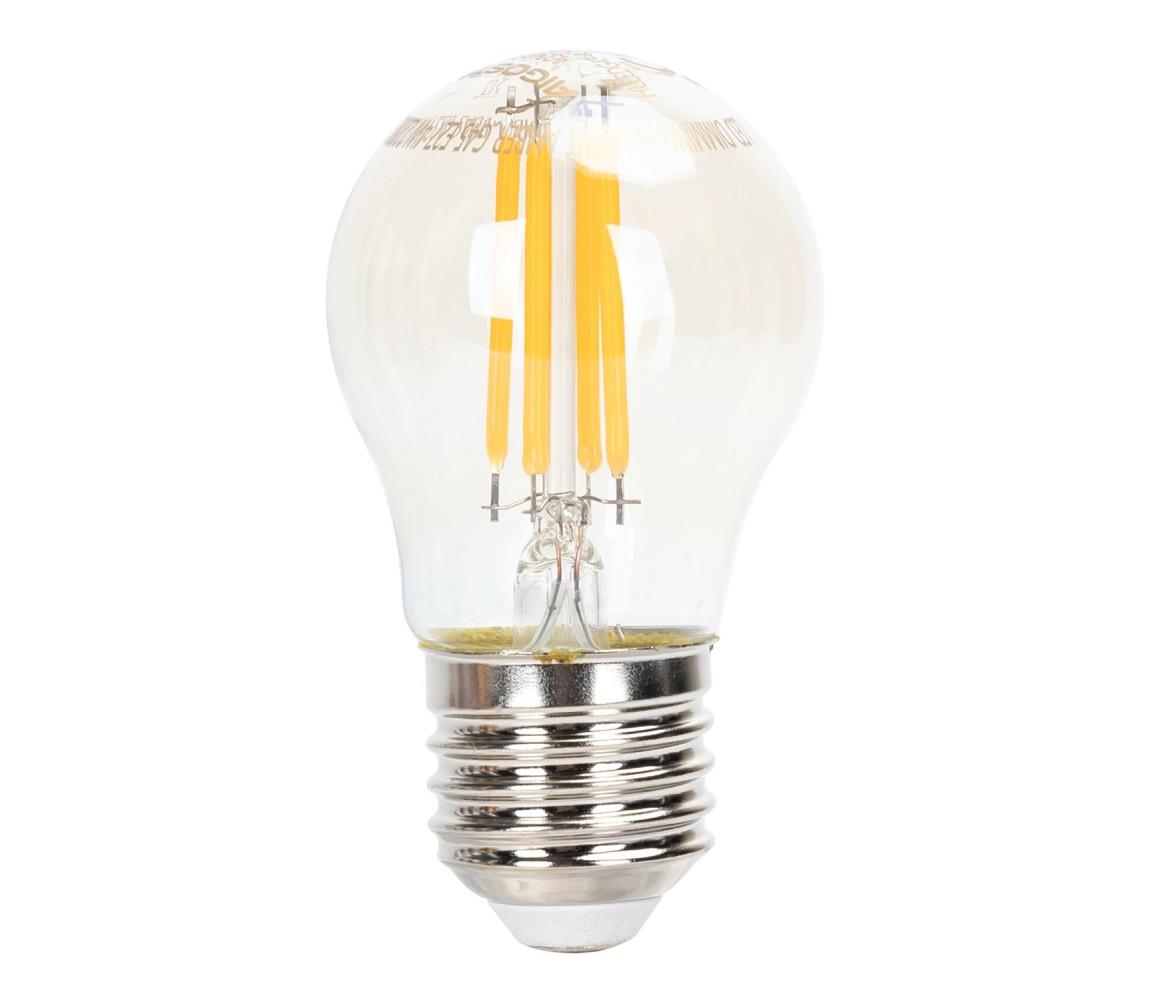 B.V. LED Dimmelhető izzó FILAMENT G45 E27/4W/230V 2200K