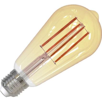LED Dimmelhető izzó FILAMENT VINTAGE ST64 E27/12W/230V 2000K