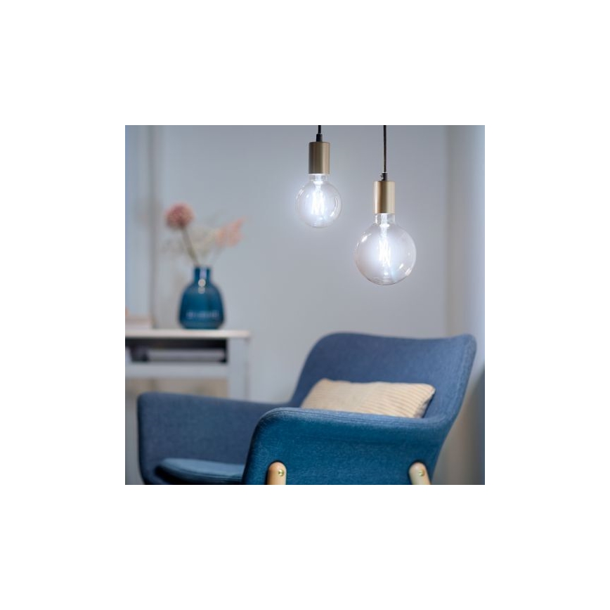 LED Dimmelhető izzó FILAMENT G125 E27/7W/230V 2700-6500K CRI 90 Wi-Fi - WiZ