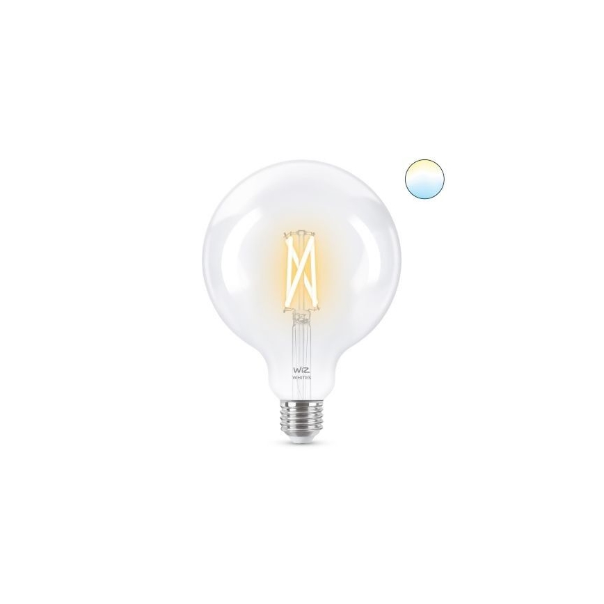 LED Dimmelhető izzó FILAMENT G125 E27/7W/230V 2700-6500K CRI 90 Wi-Fi - WiZ