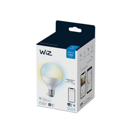 LED Dimmelhető izzó G95 E27/11W/230V 2700-6500K CRI 90 Wi-Fi - WiZ