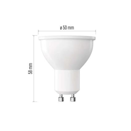 LED dimmelhető izzó MR16 GU10/7W/230V 4000K